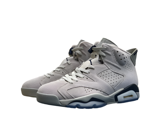 Jordan 6 'cool Grey' Unisex Streetwear Limited Edition - The Air Jordan 6 'Cool Grey' is a sophisticated and stylish addition to the iconic