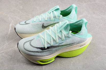 Zoom Alphafly Ne - T% 2 Mint And Yellow - Green Unisex Streetwear Limited Edition