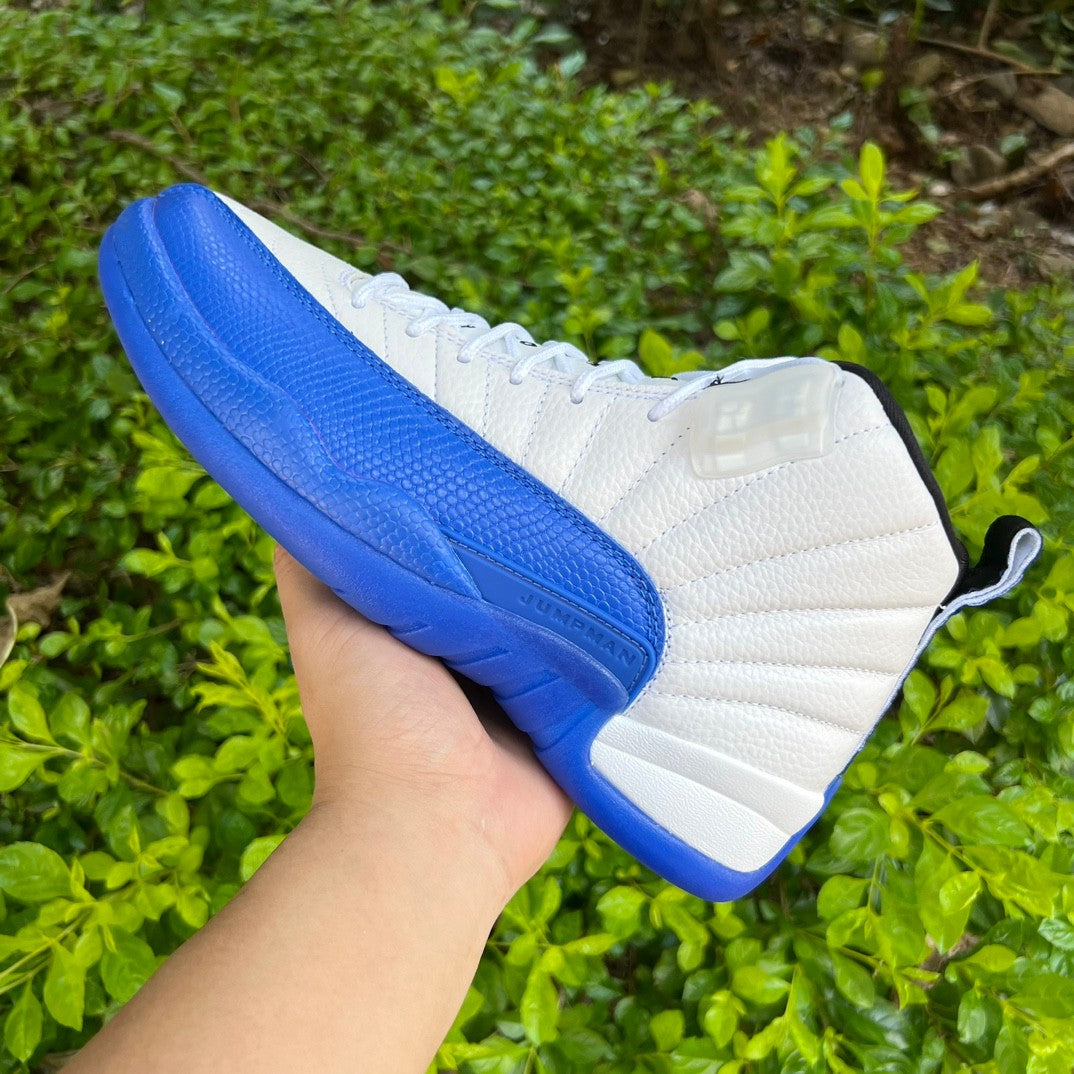 Jordan 12 Retro 'game Royal' - Black Unisex Streetwear Limited Edition