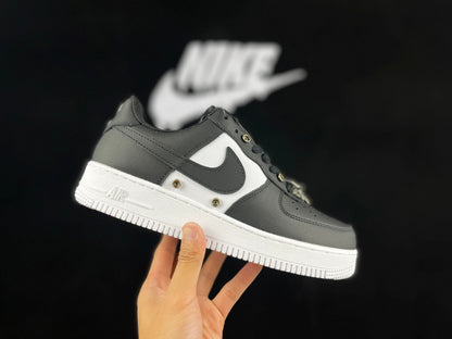 NIKE Air Force 1 'black Buckle' Unisex Streetwear Limited Edition - **Nike Air Force 1 'Black Buckle'** The Nike Air Force 1 'Black Buckle' is a