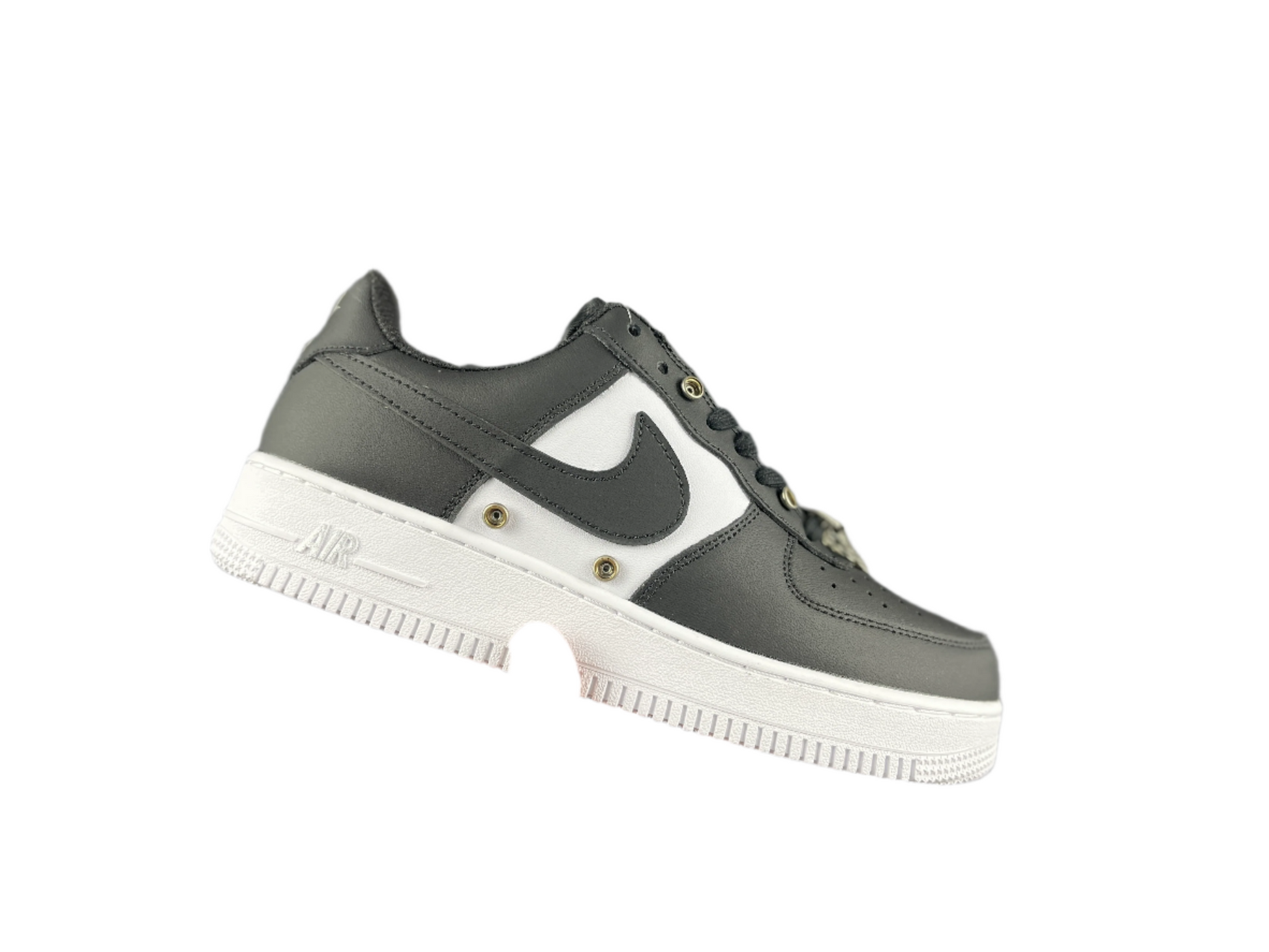 NIKE Air Force 1 'black Buckle' Unisex Streetwear Limited Edition - **Nike Air Force 1 'Black Buckle'** The Nike Air Force 1 'Black Buckle' is a