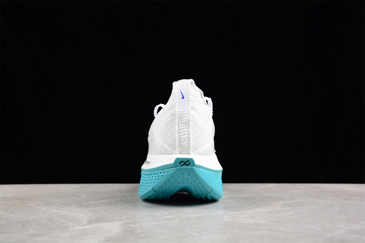 Zoom Alphafly Ne - T% 2 And Turquoise - White Unisex Streetwear Limited Edition - Introducing the Nike Air Zoom Alphafly NEXT% 2, a top-tier running shoe engineered for elite