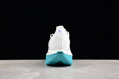 Zoom Alphafly Ne - T% 2 And Turquoise - White Unisex Streetwear Limited Edition - Introducing the Nike Air Zoom Alphafly NEXT% 2, a top-tier running shoe engineered for elite
