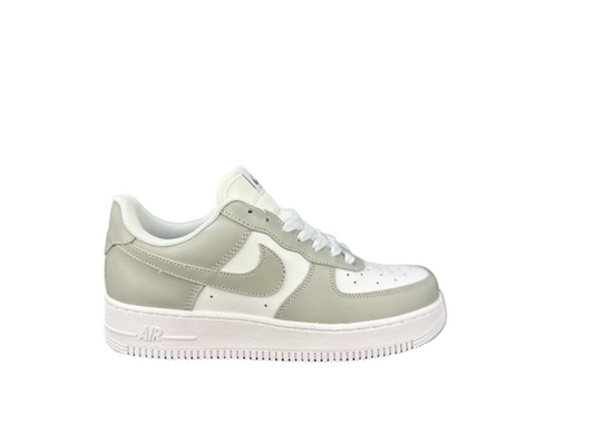 NIKE Air Force 1 'white - Grey' Unisex Streetwear Limited Edition - **Nike Air Force 1 'White/Grey'** The Nike Air Force 1 'White/Grey' delivers a fresh take