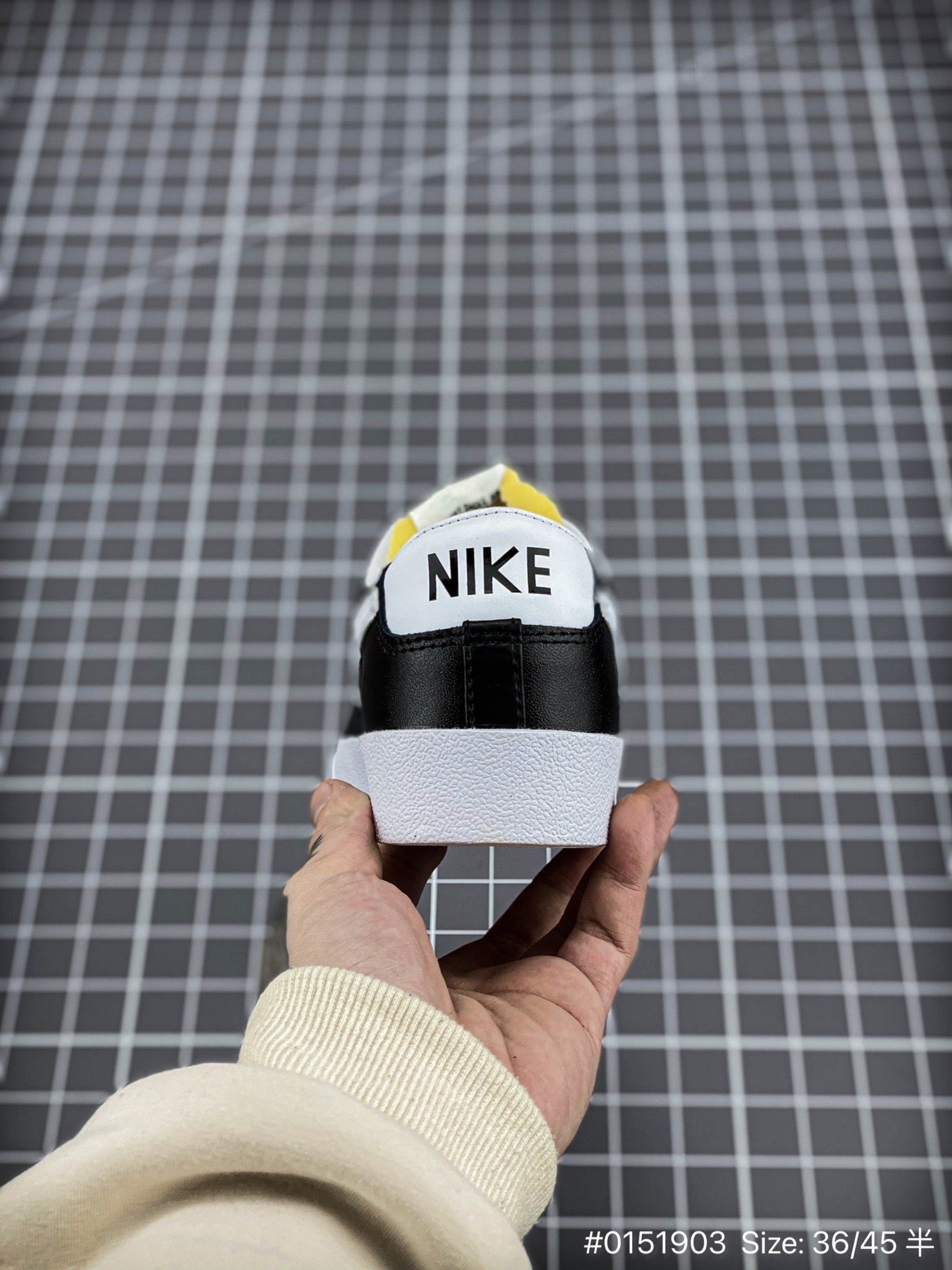 The Nike Blazer Low '1977 Vintage - Black Unisex Streetwear Limited Edition - The Nike Blazer Low '1977 Vintage Black and White offers a clean, minimalist take on
