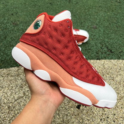 JORDAN 13 dune Red Unisex Streetwear Limited Edition