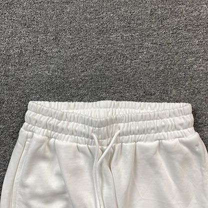 DENIM Tears Cotton Wreath Sweatpants - White Unisex Streetwear Limited Edition