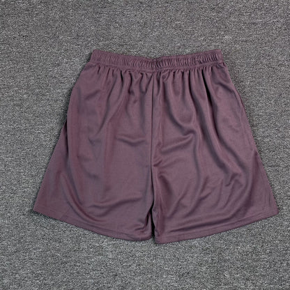 ERIC Emanuel Ee Basic Shorts Vintage Violet - - Yellow Unisex Streetwear Limited Edition - The ERIC EMMANUEL EE BASIC SHORTS VINTAGE VIOLET/YELLOW - REPLICA combine luxury streetwear aesthetics with