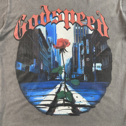 GODSPEED E Pluribus Unum T-shirt Washed - Grey Unisex Streetwear Limited Edition