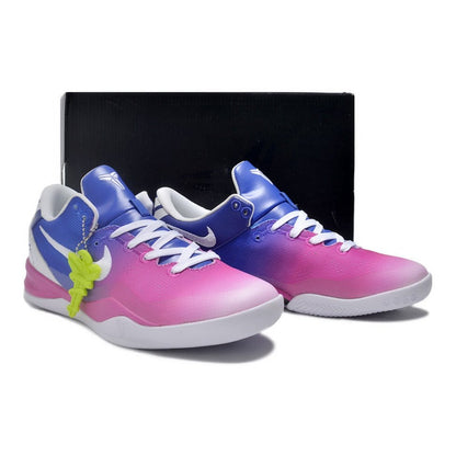 NIKE Kobe 8 - Gradient Shoes - Purple Unisex Streetwear Limited Edition