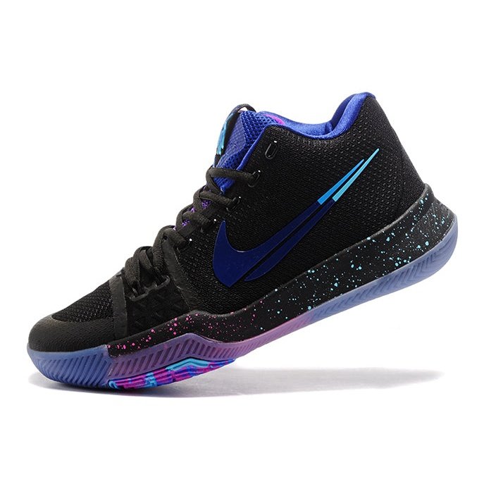 NIKE Kyrie 3 - Flip The Switch Shoes - Black Unisex Streetwear Limited Edition