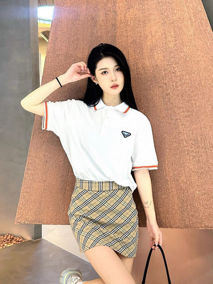 Polo Gucci con G entrelazada