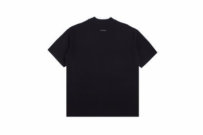 FEAR Of God Eternal T-shirt - Black Unisex Streetwear Limited Edition - The FEAR OF GOD ETERNAL T-SHIRT BLACK - REPLICA captures the essence of minimalist luxury