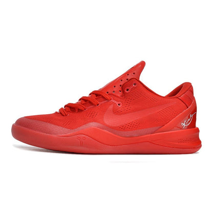 NIKE Kobe 8 - Mamba Sneakers - Red Unisex Streetwear Limited Edition - The Nike Kobe 8 x RED MAMBA is an electrifying tribute to the basketball icon