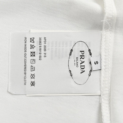 Prada Milano Logo T-Shirt (White) - box - replica sneakers