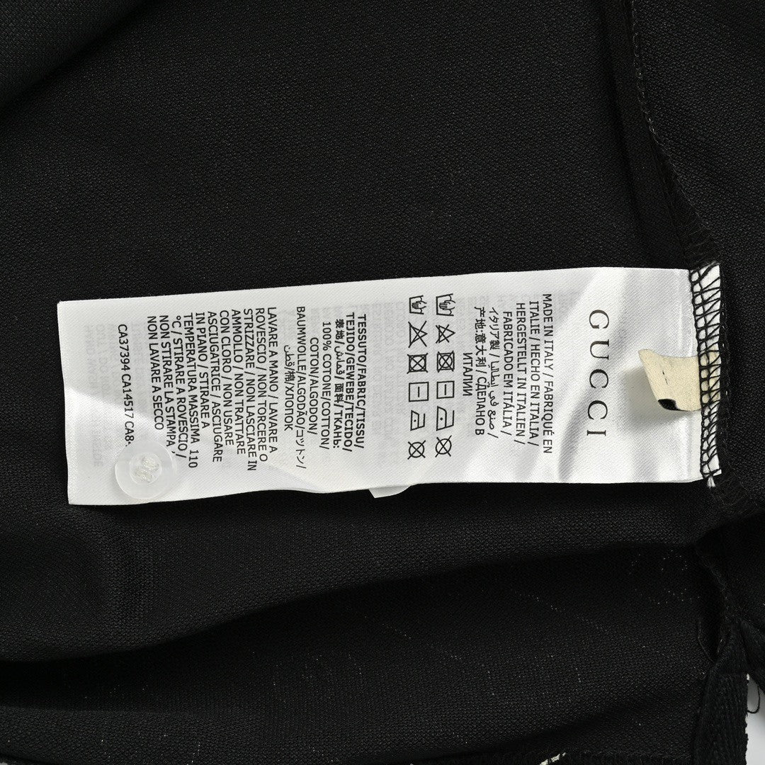 GUCCI GG PATTERN POLO SHIRT BLACK - box - replica sneakers
