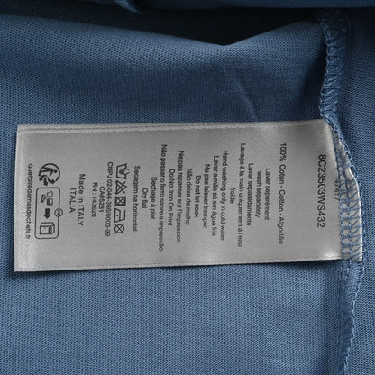 T-shirt Dior avec logo classique (bleu)