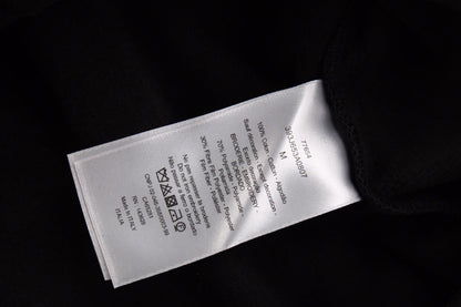 SUDADERA CON CAPUCHA DIOR CON LOGOTIPO DE FLORES NEGRA