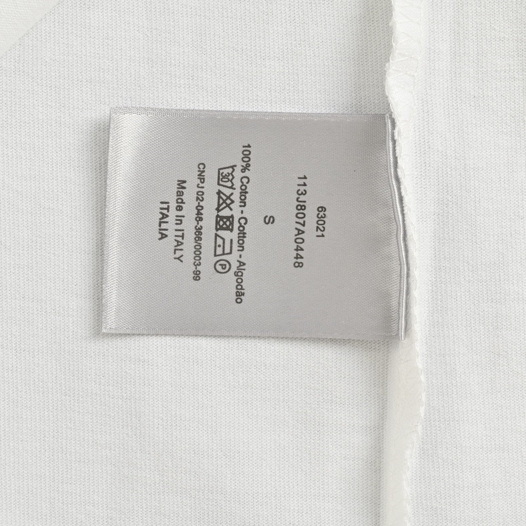 Camiseta Dior Classic Logo (Blanca)