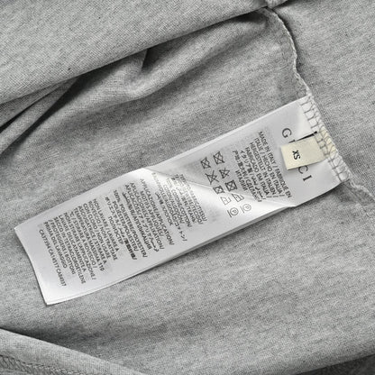 Camiseta Gucci con estampado de dibujos animados (Gris)