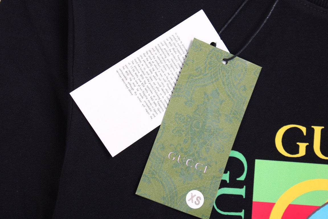 Sudadera Gucci de Donald Duck - Negra