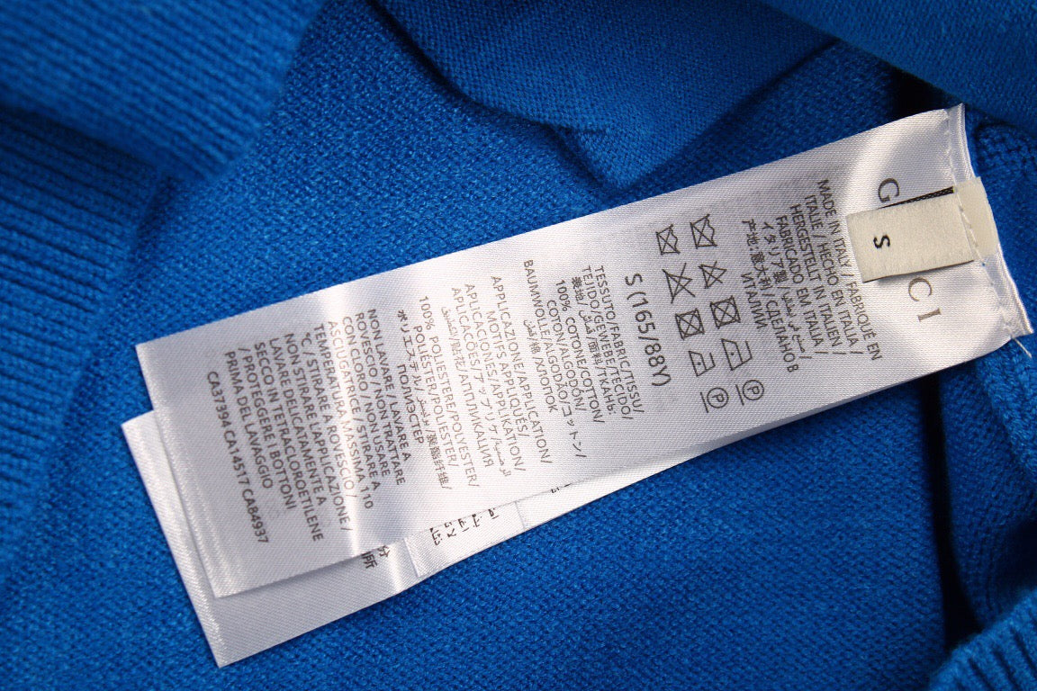 Chaqueta deportiva azul Gucci x Adidas