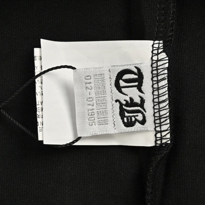 Camiseta Gucci con logo de manzana (negra)