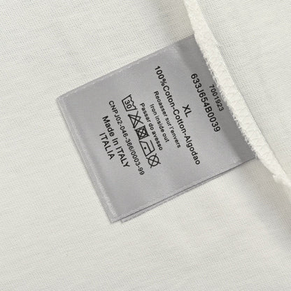 Camiseta Dior blanca y marrón