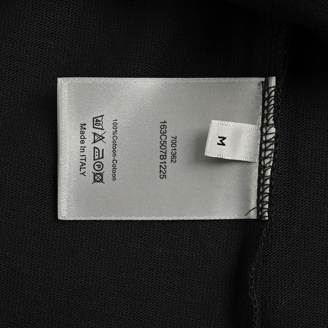 Camiseta Dior Artistic Splatter (Negra)