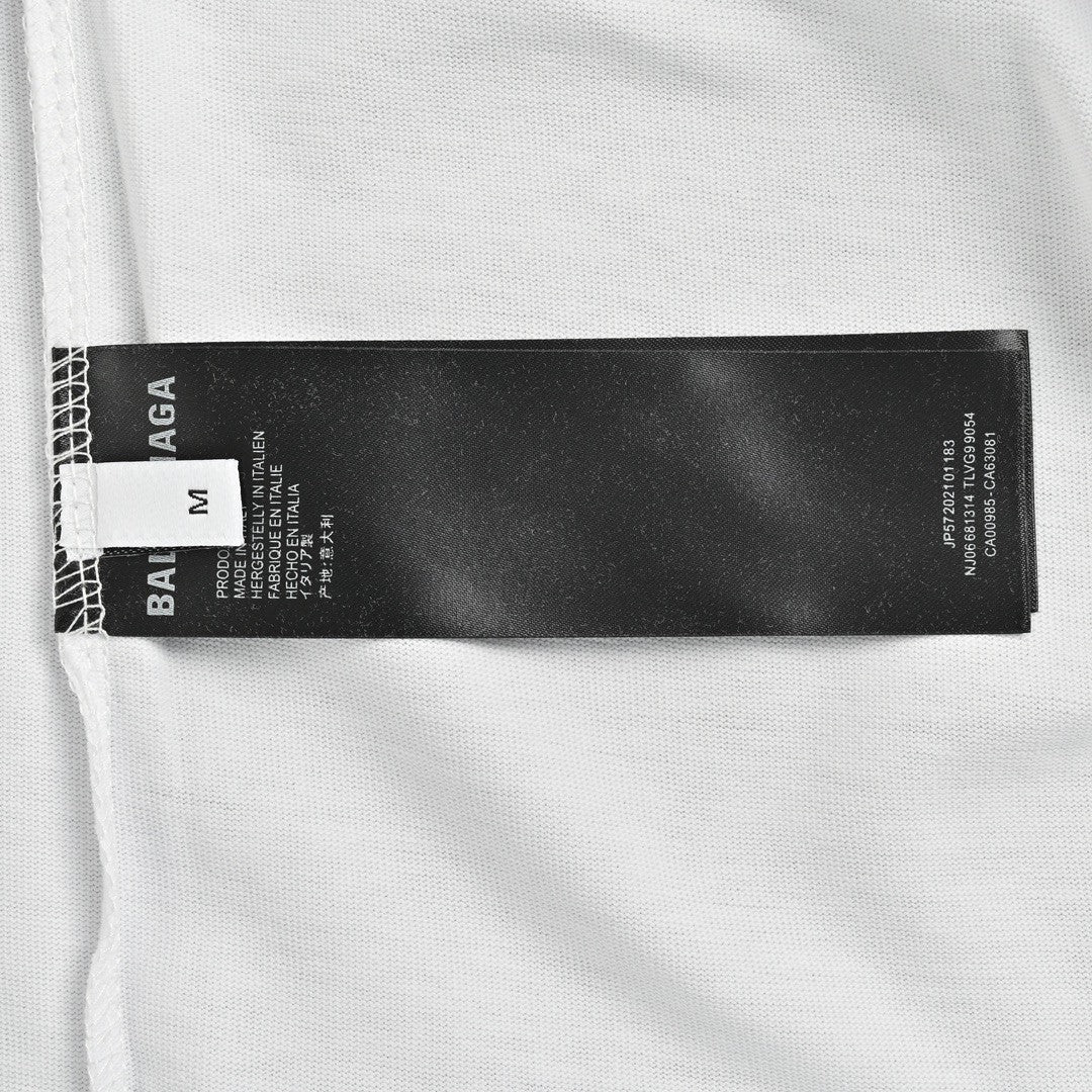 Camiseta de campaña política de Balenciaga (blanca)