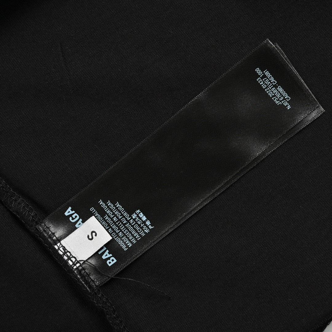 Camiseta Balenciaga Paris Estatua de la Libertad (Negra)