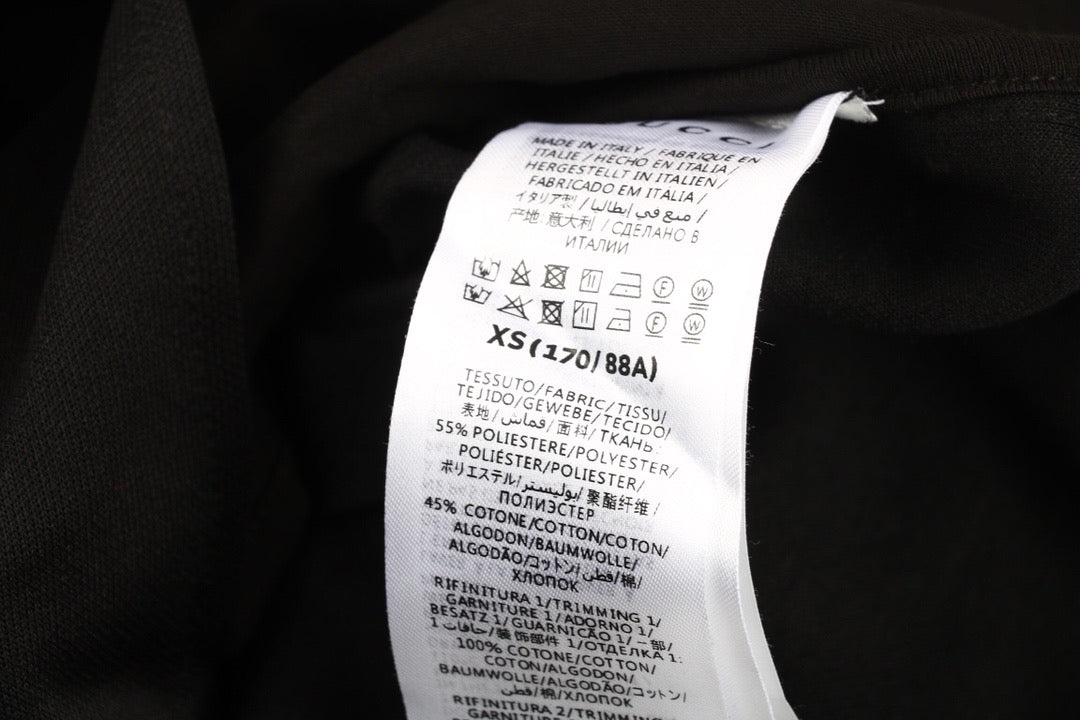 Chaqueta deportiva con rayas y logo GG de Gucci - Negra