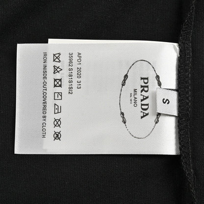 Prada Logo T-Shirt (Black) - box - replica sneakers