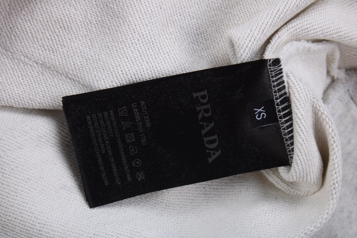 Prada Milano Grey Hoodie - box - replica sneakers