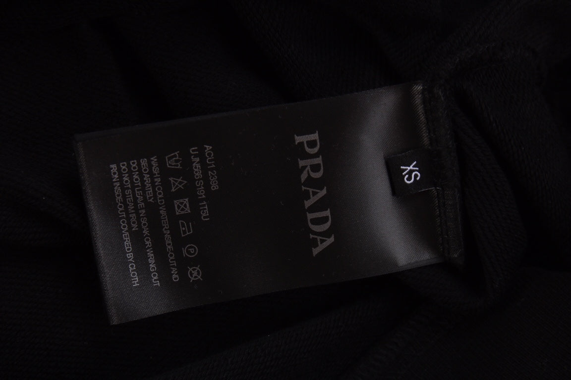 Prada Milano Black Hoodie - insole - replica sneakers
