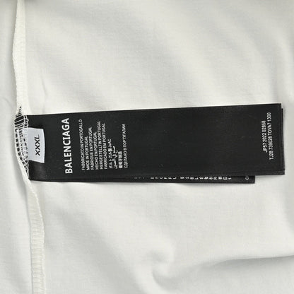 T-SHIRT LOGO BALENCIAGA x VETEMENTS BLANC