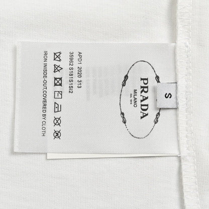 Prada Logo T-Shirt (White) - box - replica sneakers