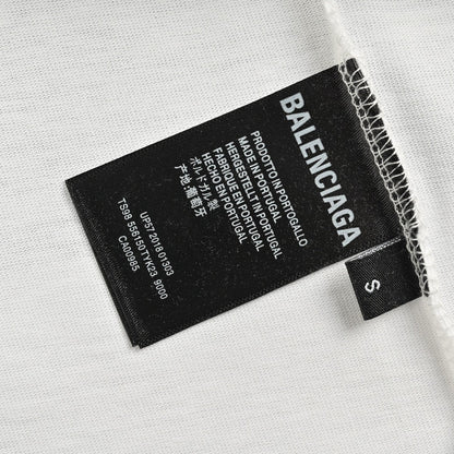 Camiseta Balenciaga Paris (Blanca)
