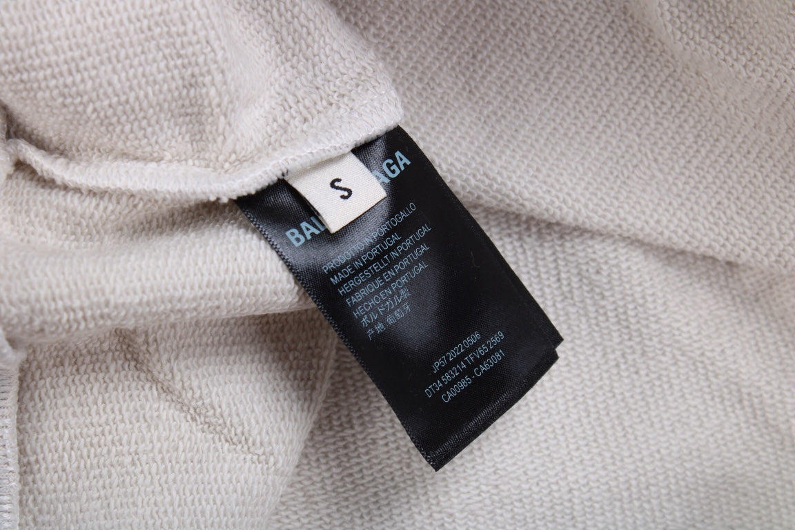 Sudadera oversize Balenciaga Off-White