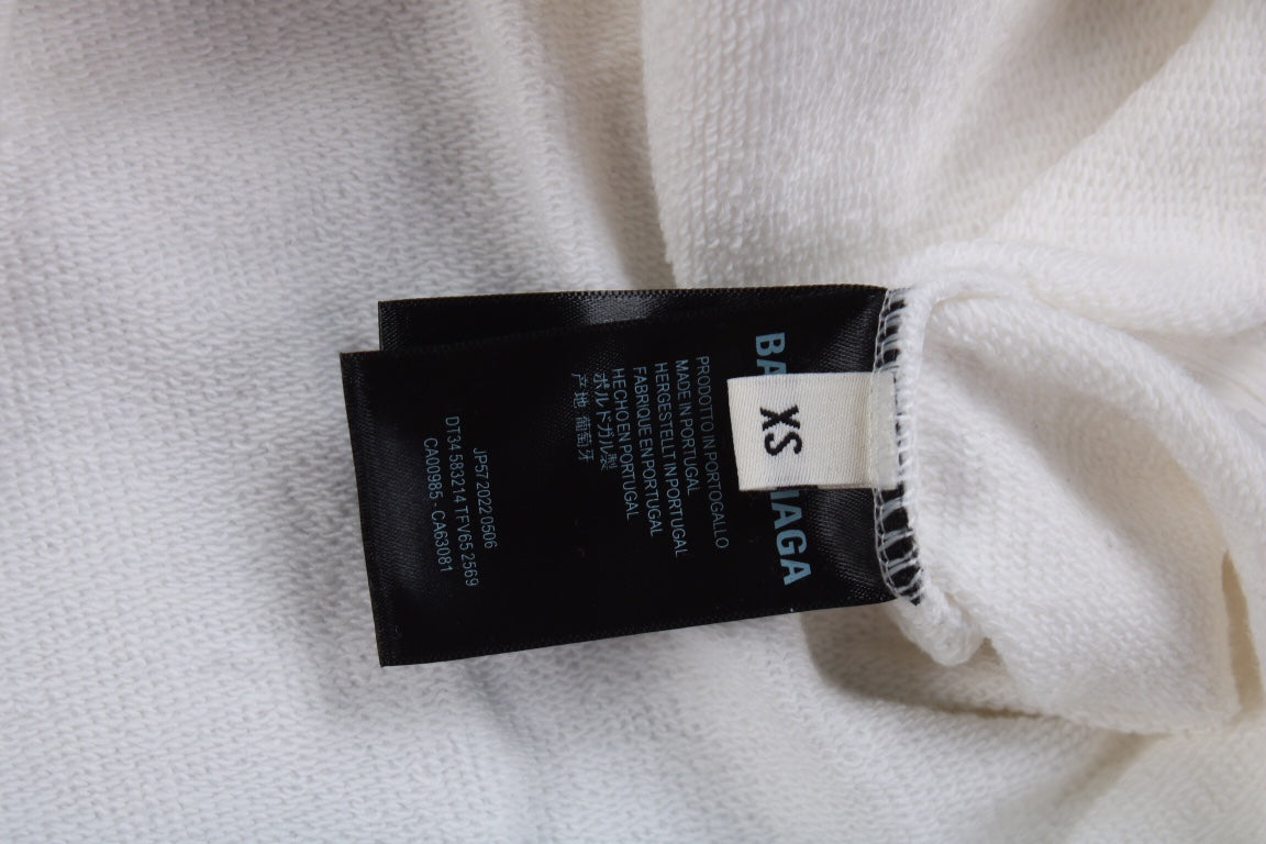 Sudadera blanca Balenciaga Be Yourself