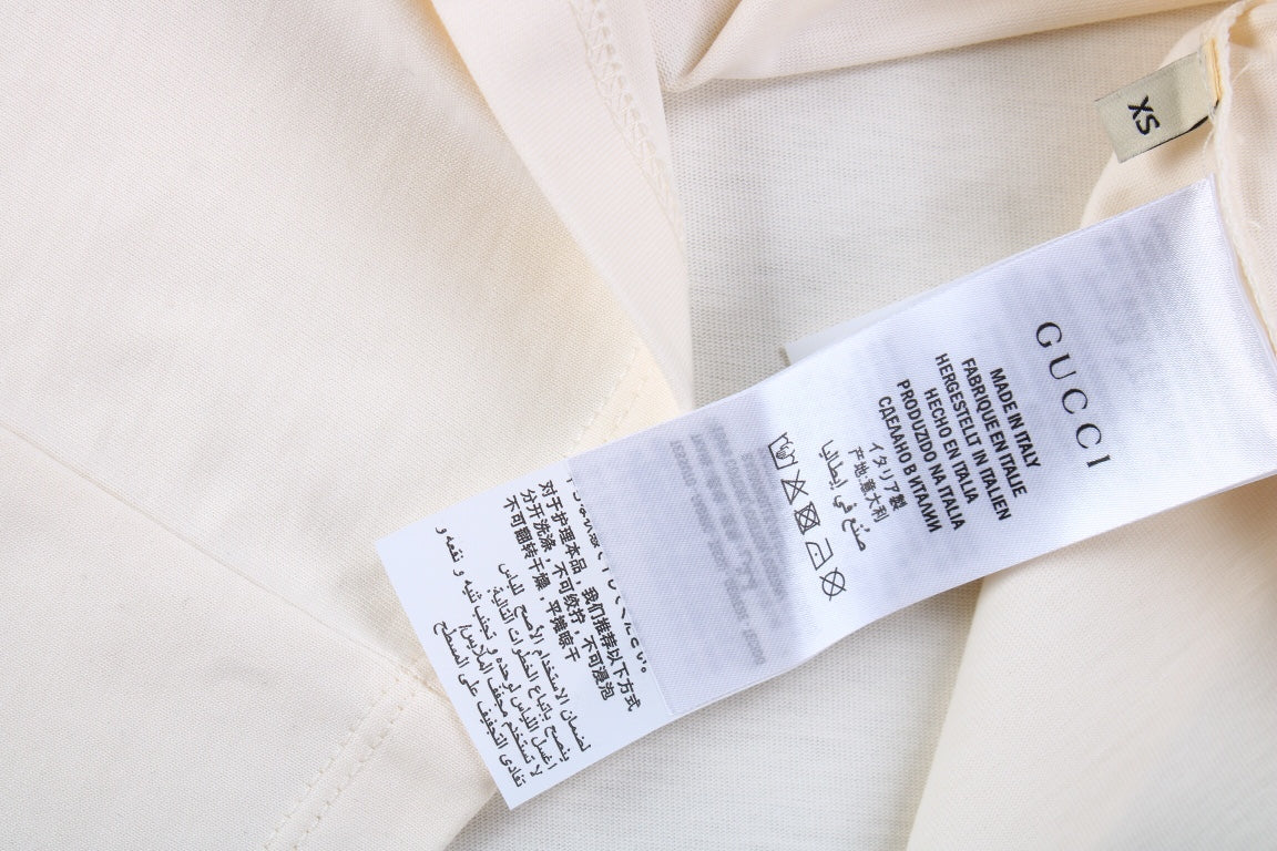 Camiseta Gucci con estampado de perro