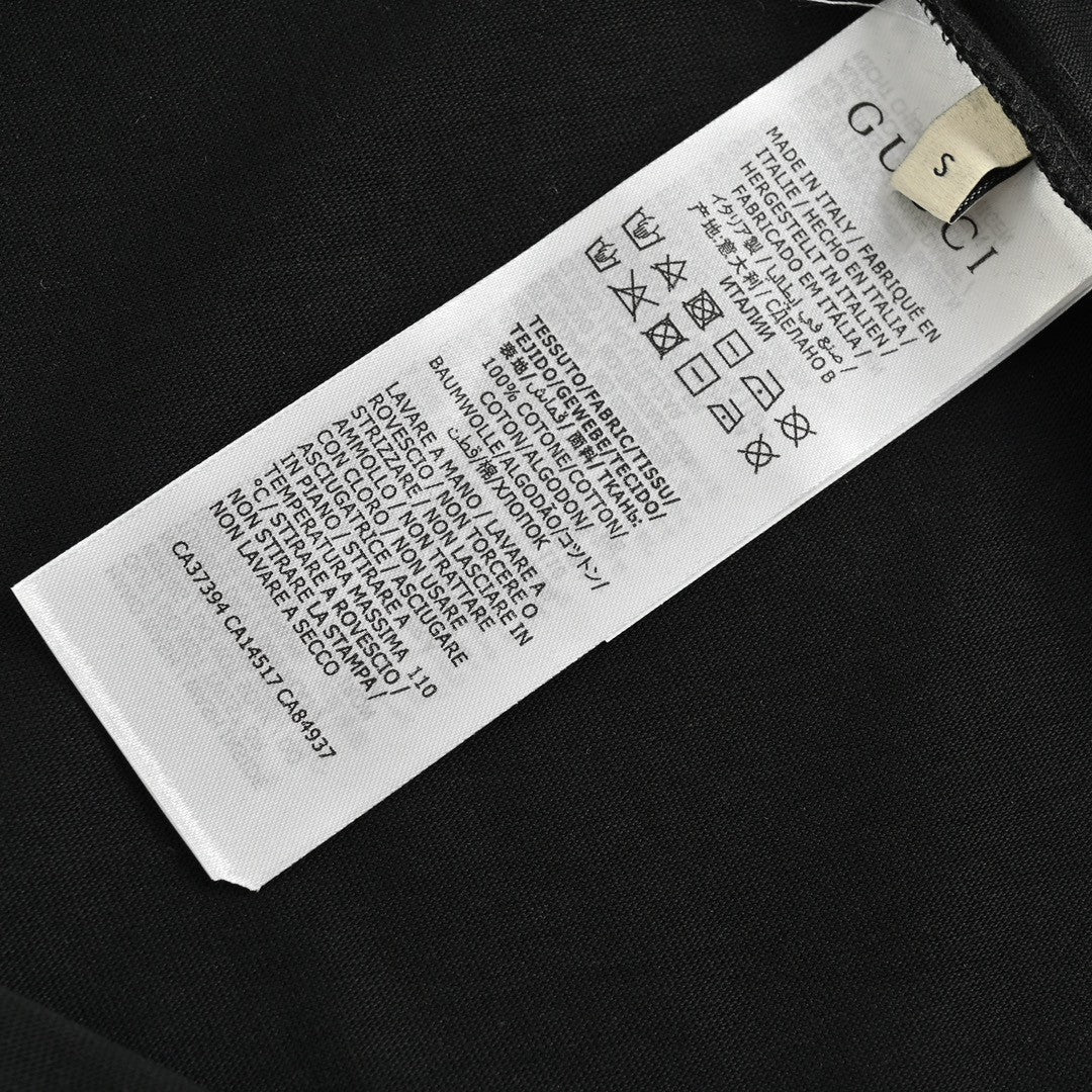 Camiseta gráfica Balenciaga Paris (Negra)