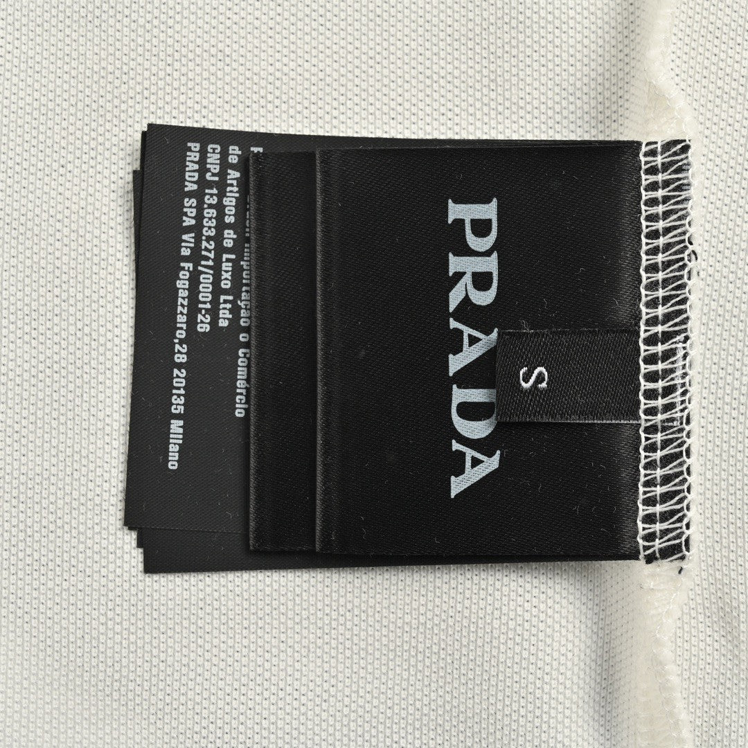 Prada Classic White Polo Shirt - box - replica sneakers