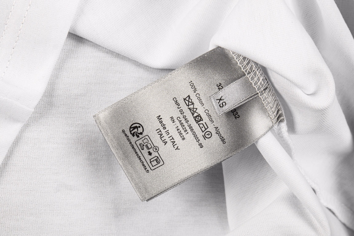 Camiseta gráfica Dior Color Splash