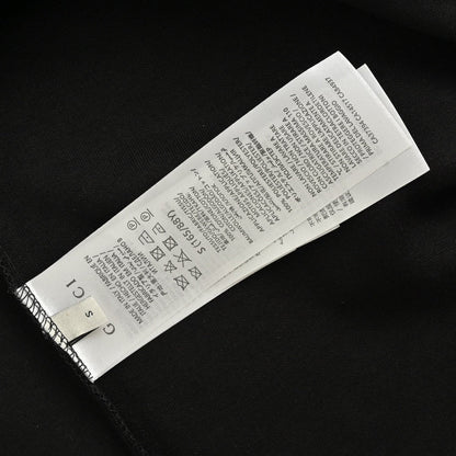 Polo à logo rayé Gucci (noir)