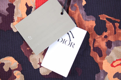 Camisa Dior con estampado floral abstracto