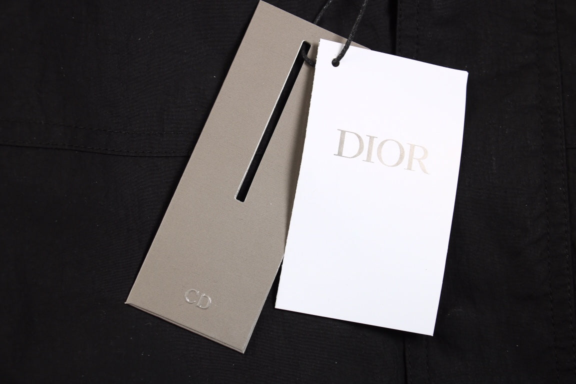 Chaqueta negra con capucha Dior