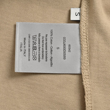 Camiseta beige de alta costura de Christian Dior