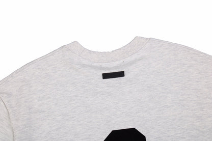 Fear Of God Letter F T-shirt (light Grey) Unisex Streetwear Limited Edition - <p dir='ltr'><span>This Fear of God t-shirt features a bold letter 'F' graphic on the
