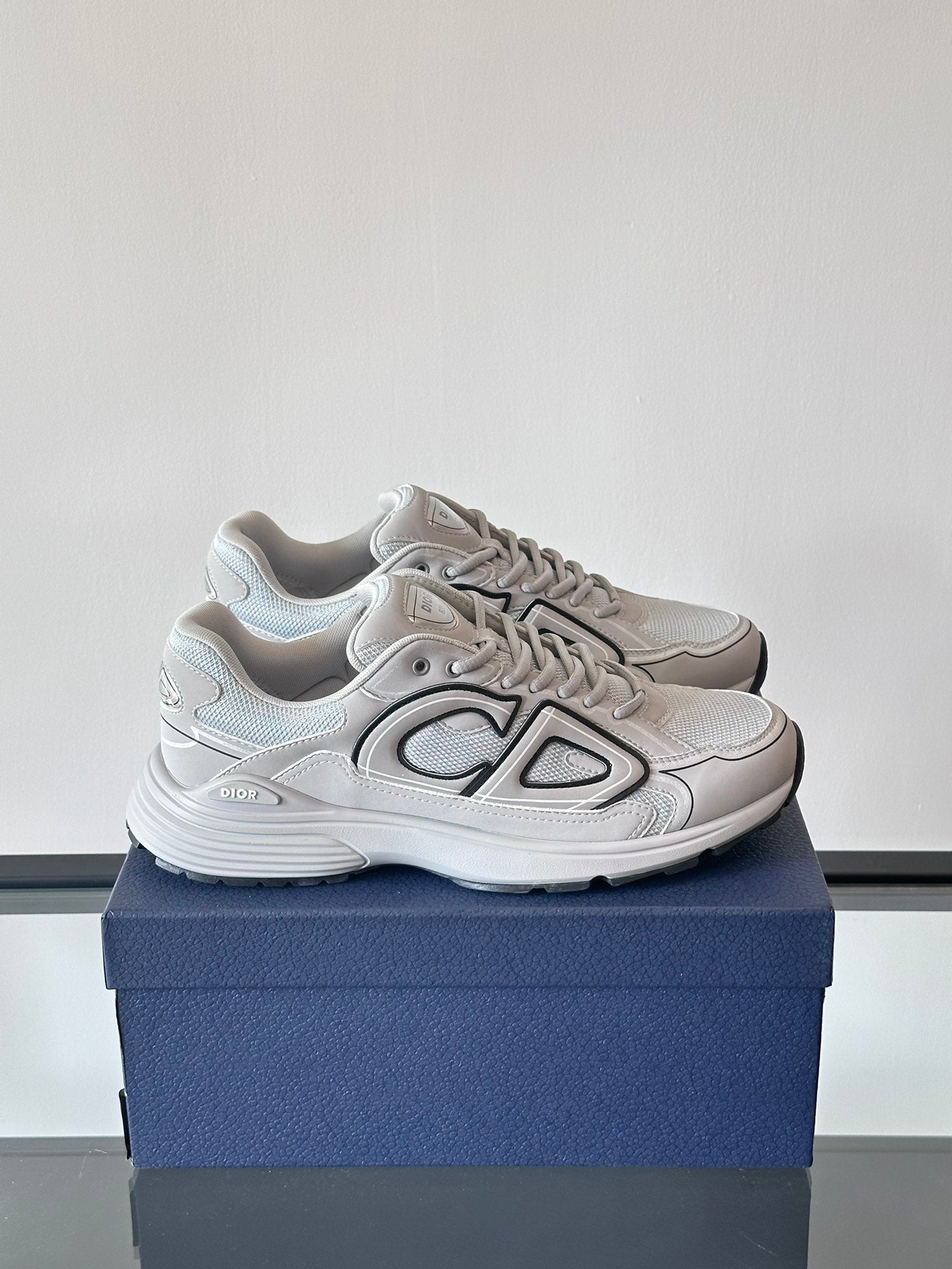 DIOR B30 Sneakers - Grey Unisex Streetwear Limited Edition - The DIOR B30 GREY - REPLICA is the perfect blend of luxury, performance, and contemporary